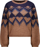 Strickpullover mit Jacquard Muster