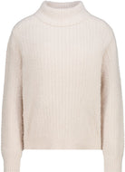 Strickpullover mit Struktur