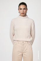 Strickpullover mit Struktur