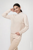 Strickpullover mit Struktur