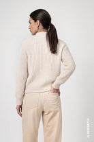 Strickpullover mit Struktur