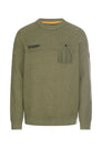 Strickpullover mit Brusttasche