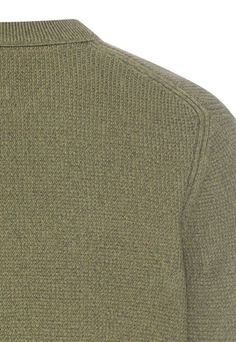 Strickpullover mit Brusttasche