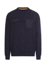 Strickpullover mit Brusttasche