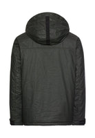 Multipocket Jacke aus gewachster Baumwolle
