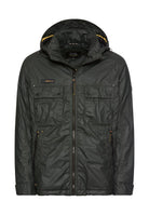 Multipocket Jacke aus gewachster Baumwolle