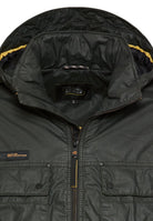 Multipocket Jacke aus gewachster Baumwolle
