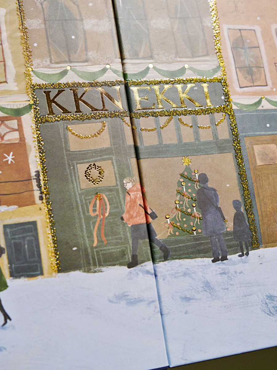 Adventskalender 2026 mit 41 originalen Haargummis