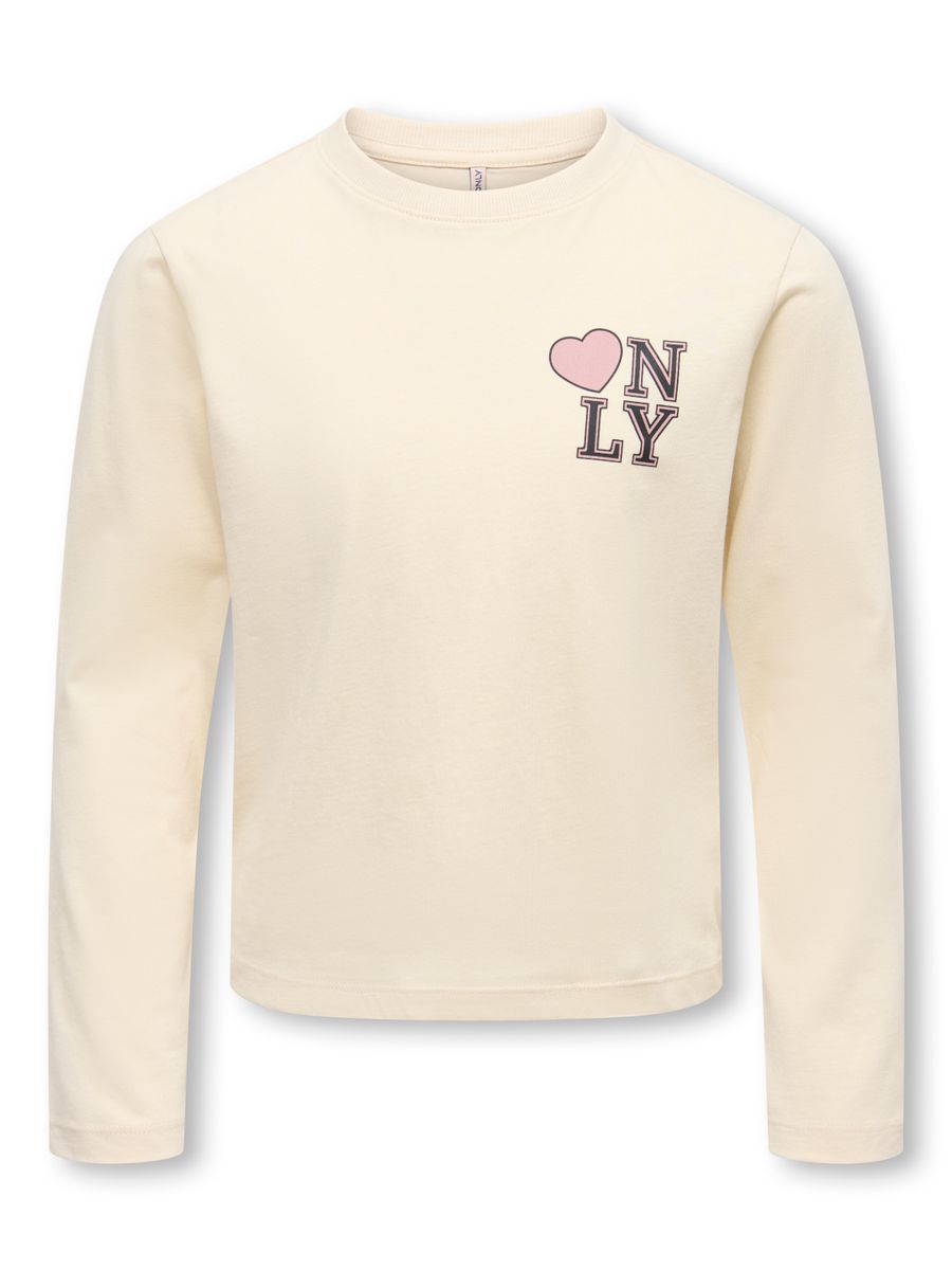 KOGMILO L/S PRINT TOP BF JRS