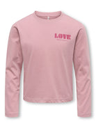 KOGMILO L/S PRINT TOP BF JRS