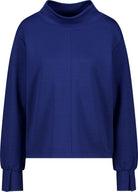 Sweatshirt mit Stehkragen
