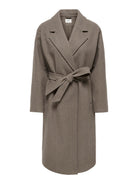 JDYVEGA LONG BELT COAT OTW HAB