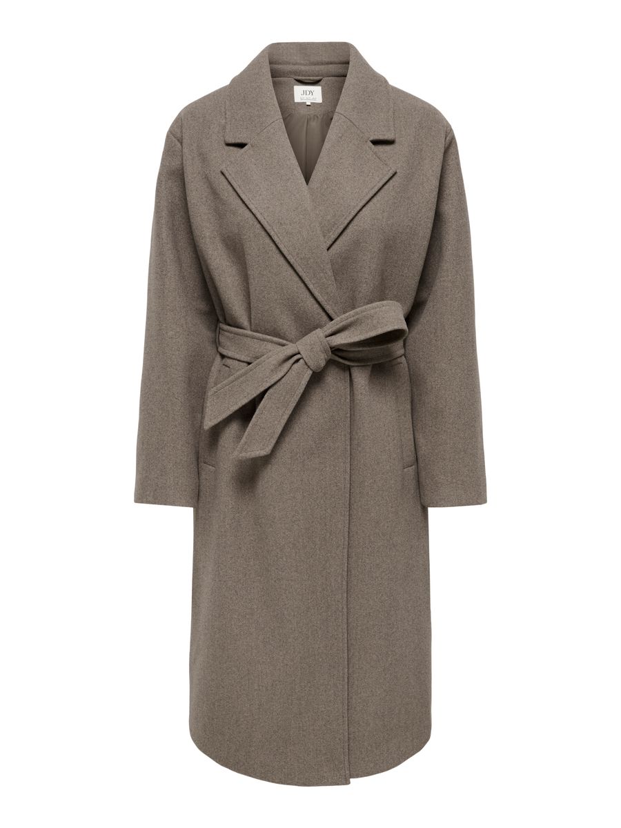 JDYVEGA LONG BELT COAT OTW HAB