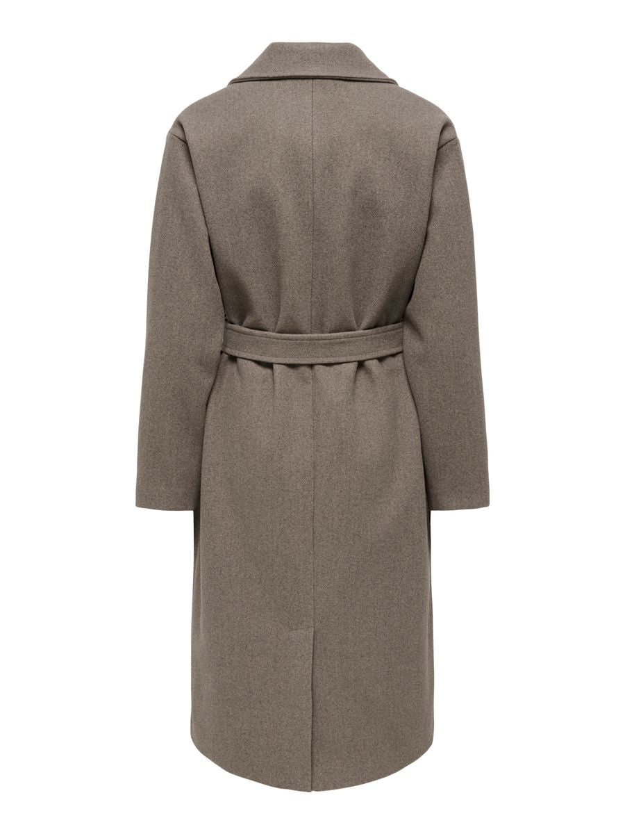 JDYVEGA LONG BELT COAT OTW HAB