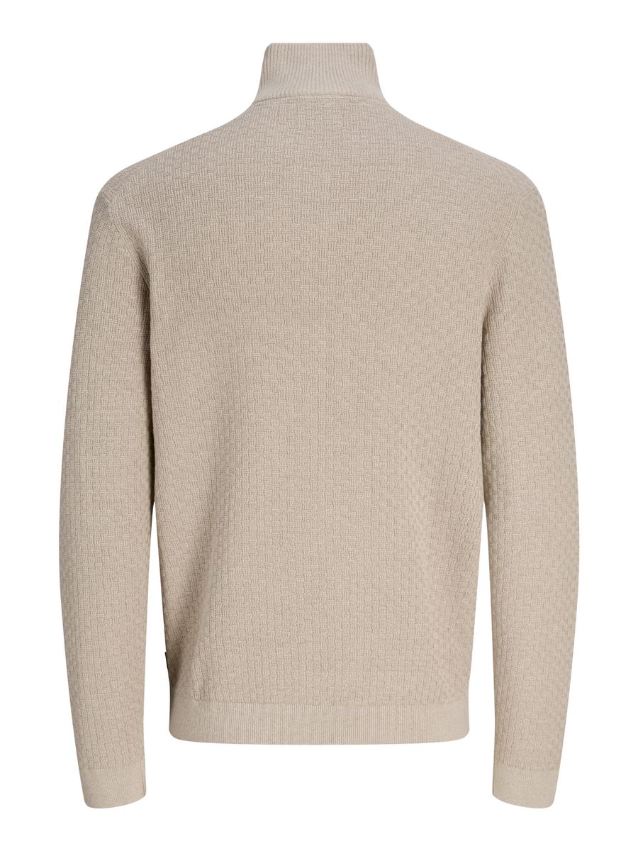 JPRBLUSTANLEY KNIT HALF ZIP BF