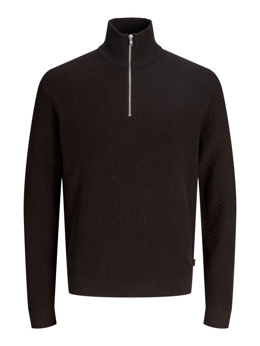 JPRBLUSTANLEY KNIT HALF ZIP BF