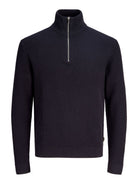 JPRBLUSTANLEY KNIT HALF ZIP BF
