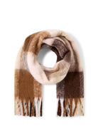 Cosy Schal mit Fransen