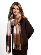 Cosy Schal mit Fransen
