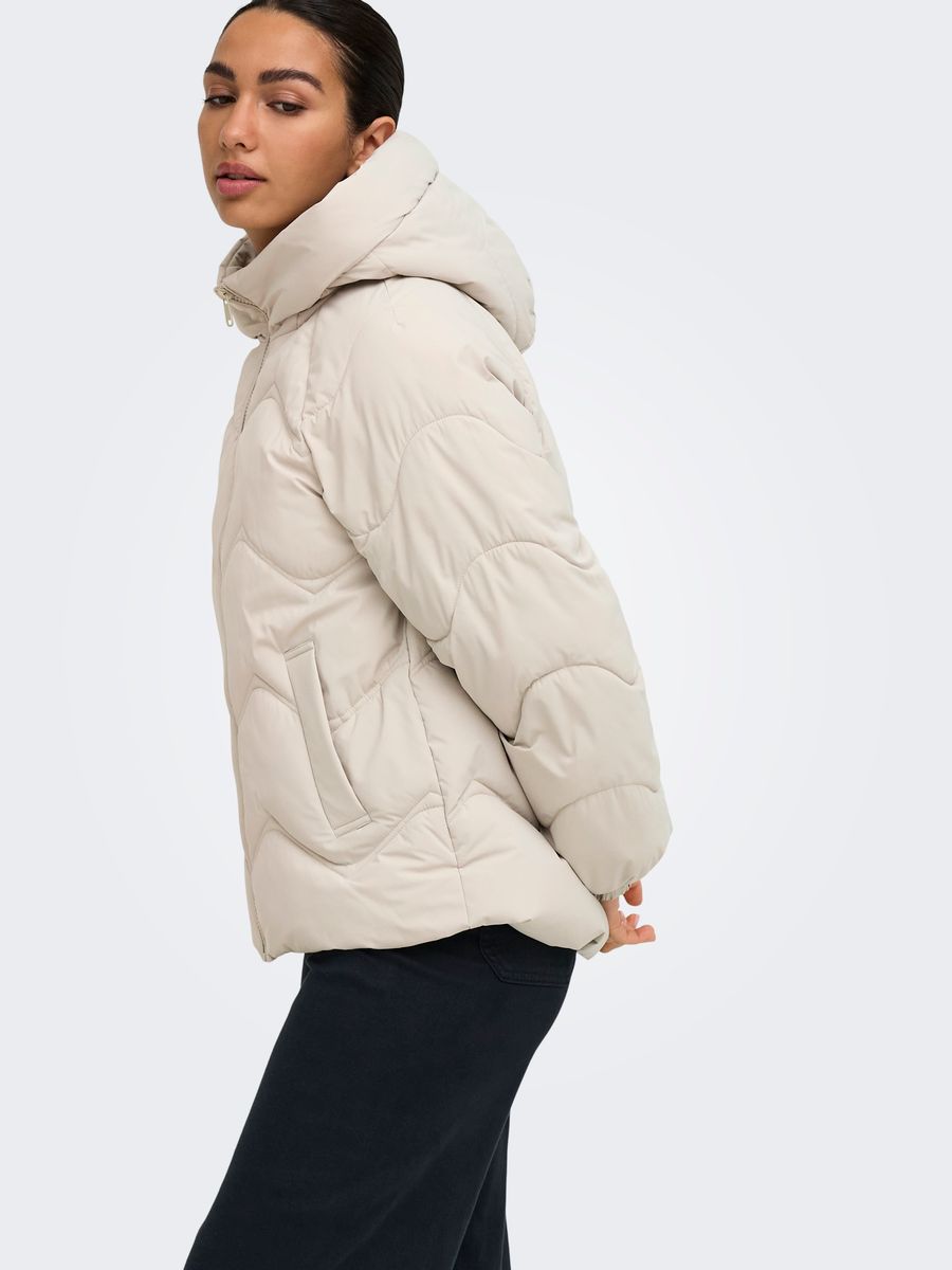 JDYPOWER SHORT HOOD PUFFER OTW HAB