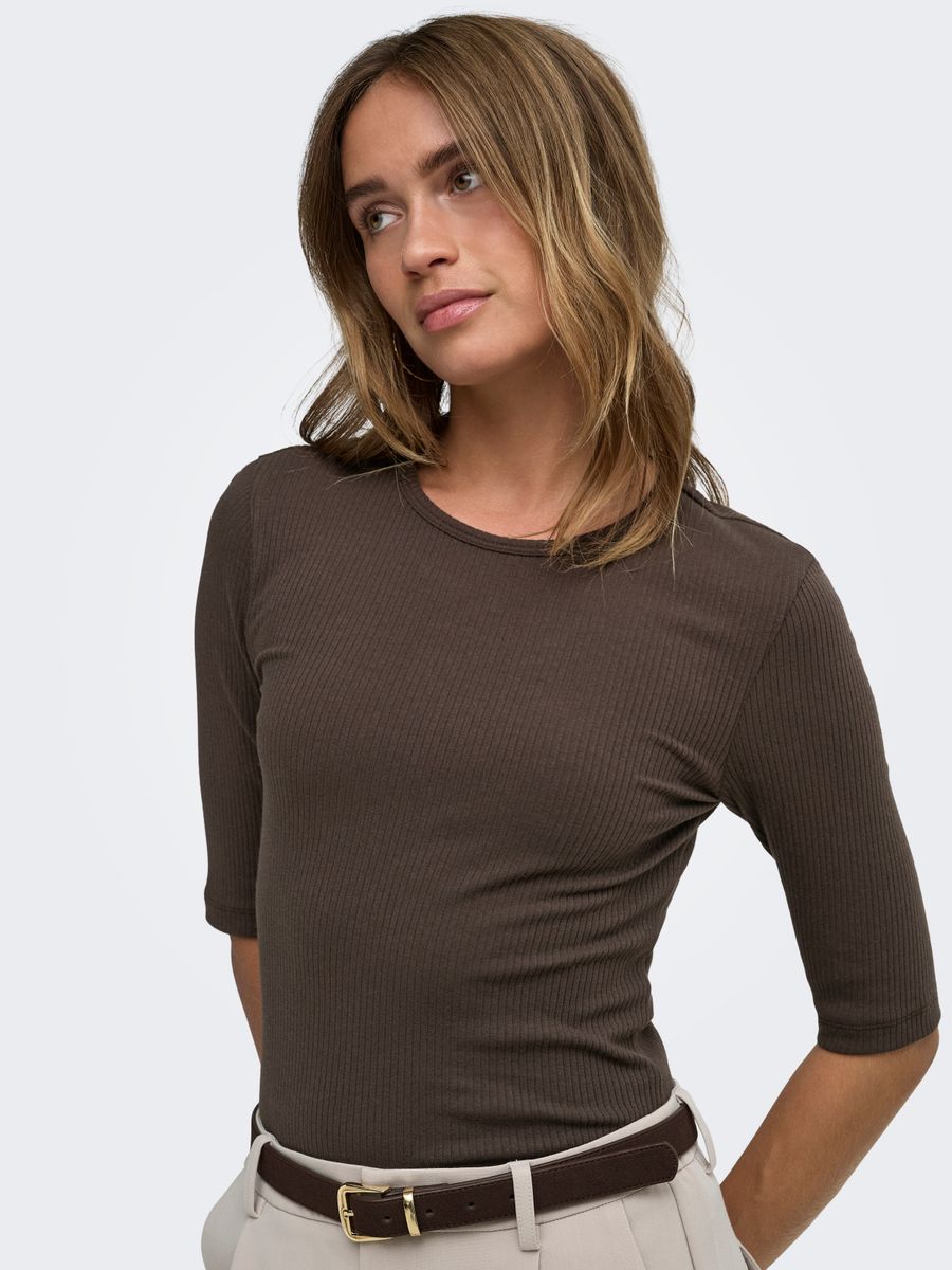 JDYRENO 2/4 O NECK TOP JRS DIA