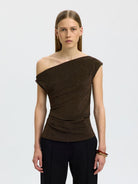 SLWNORI FITTED ASYMMETRIC TOP
