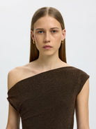 SLWNORI FITTED ASYMMETRIC TOP