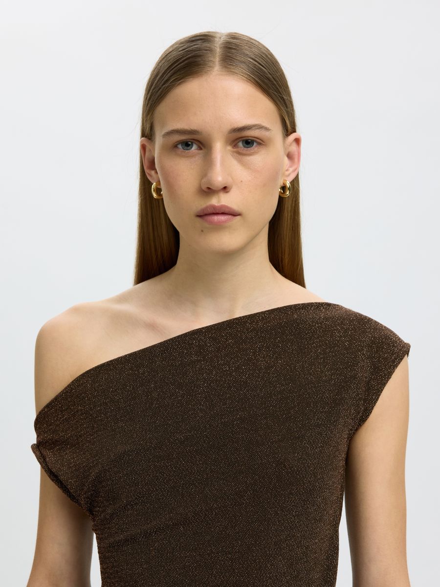 SLWNORI FITTED ASYMMETRIC TOP