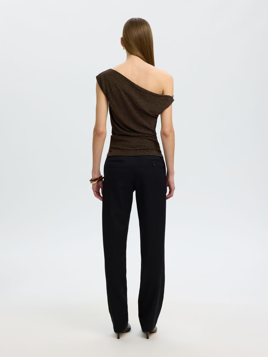 SLWNORI FITTED ASYMMETRIC TOP
