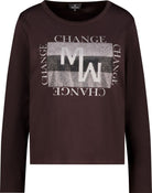 Langarmshirt mit Schmuckdetails
