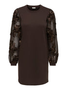 JDYFAIRVIEW LIFE L/S SWEAT DRESS JRS