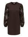 JDYFAIRVIEW LIFE L/S SWEAT DRESS JRS
