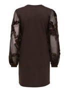 JDYFAIRVIEW LIFE L/S SWEAT DRESS JRS