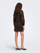 JDYFAIRVIEW LIFE L/S SWEAT DRESS JRS