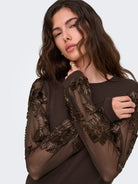 JDYFAIRVIEW LIFE L/S SWEAT DRESS JRS