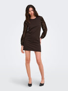 JDYFAIRVIEW LIFE L/S SWEAT DRESS JRS