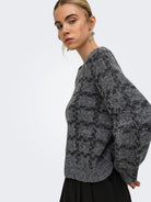 ONLDOFFA LS O-NECK GLITTER KNT