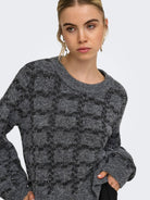 ONLDOFFA LS O-NECK GLITTER KNT