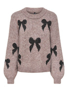 ONLDOFFA LS O-NECK GLITTER KNT