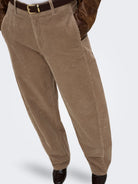 ONLCLAIR-FLORA MW CORD BARREL PANT PNT
