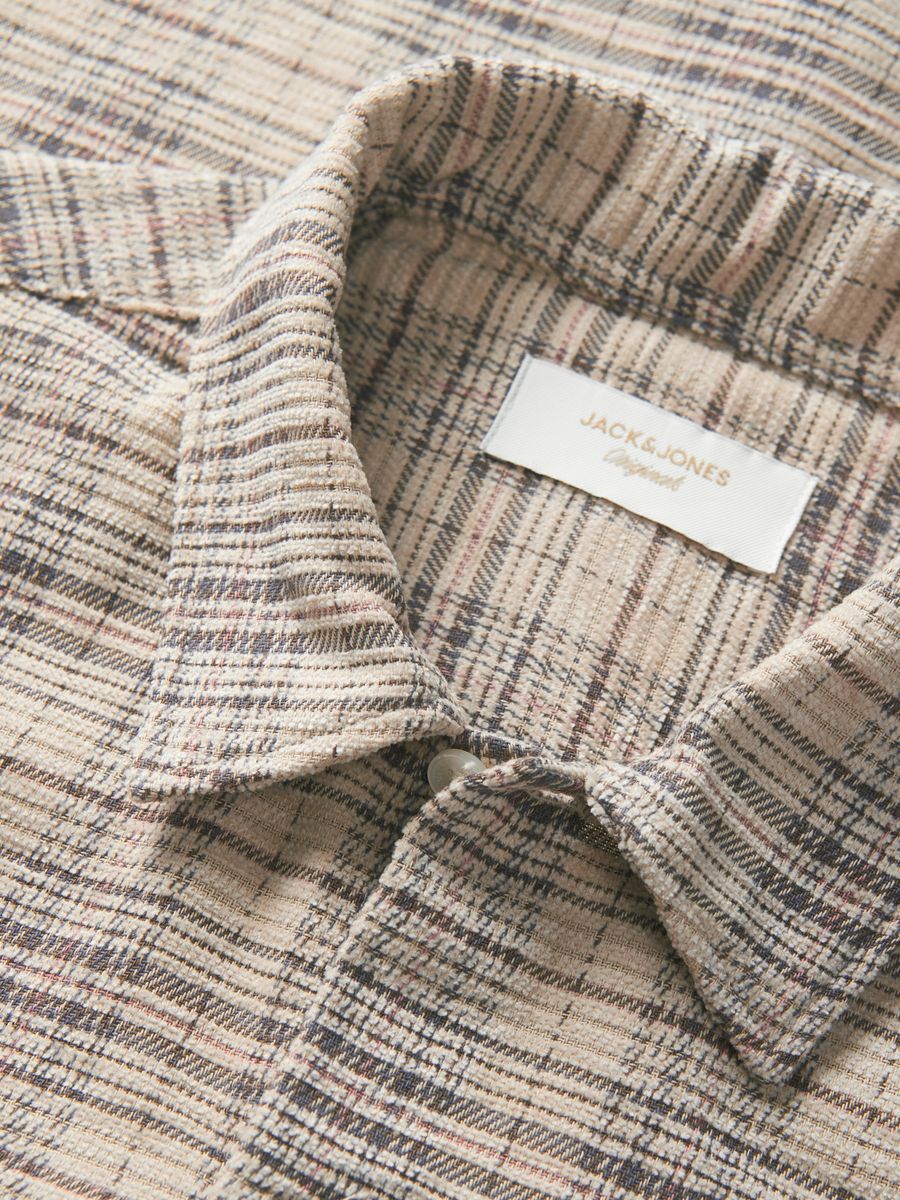 JORMONTREAL BOXY CHECK SHIRT LS