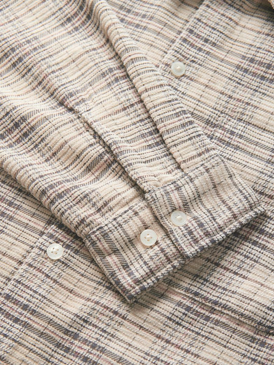 JORMONTREAL BOXY CHECK SHIRT LS