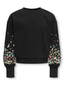 KOGBROOKE L/S O-NECK FLOWER SWT NOOS