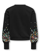 KOGBROOKE L/S O-NECK FLOWER SWT NOOS