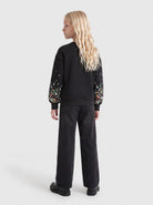 KOGBROOKE L/S O-NECK FLOWER SWT NOOS