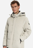 Jacket Medium Length Corduroy Hooded