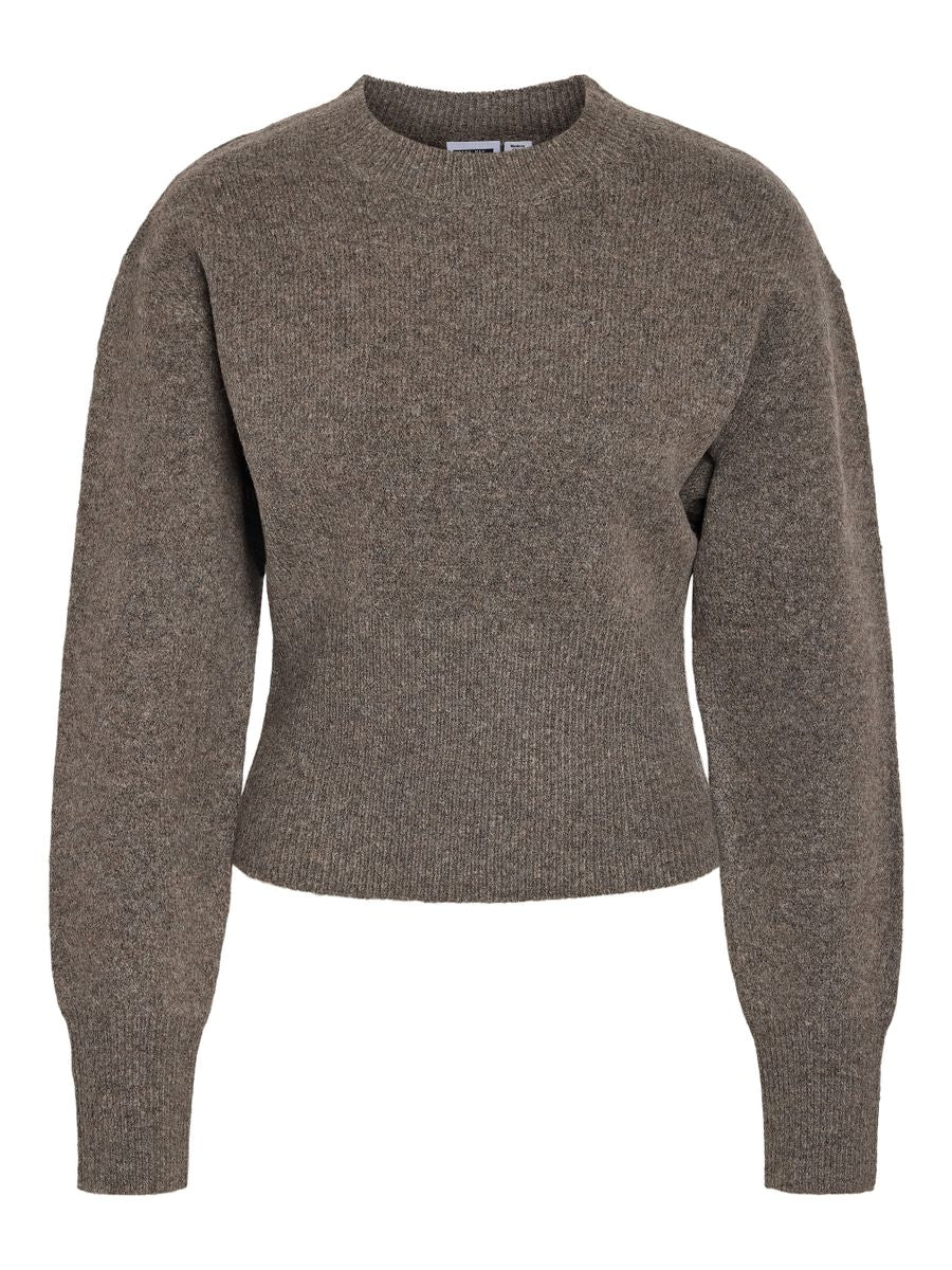 NMSLOAN L/S O-NECK KNIT NOOS