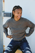 NMSLOAN L/S O-NECK KNIT NOOS