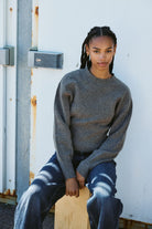 NMSLOAN L/S O-NECK KNIT NOOS