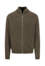 Zip Cardigan. Donegal*RWS